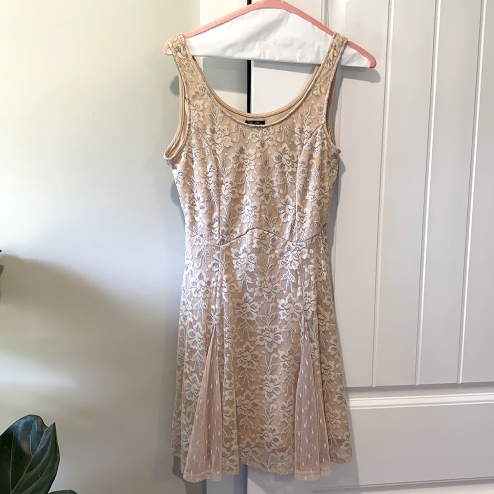 Lily Rose nude dress